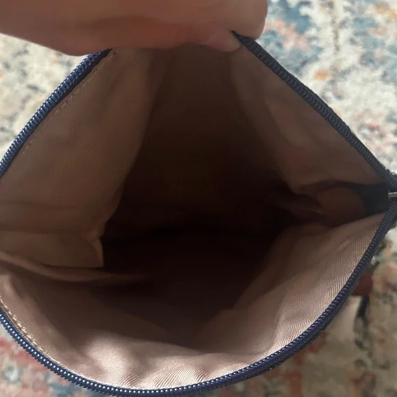 Sakroots Navy and Brown Floral Shoulder Bag - Picture 10 of 12